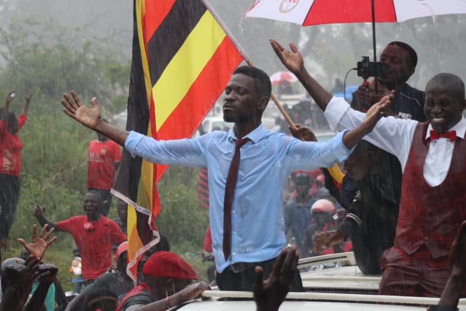 Bobi Wine sweeping Kampala as voter counting begins